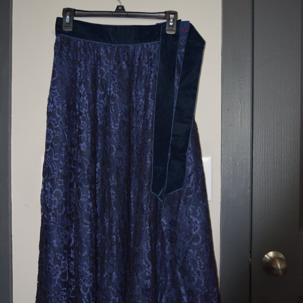 Long Lace Skirt